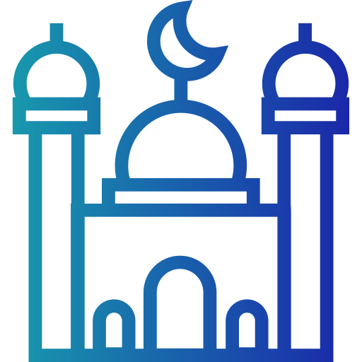 Mosque Generic Gradient icon