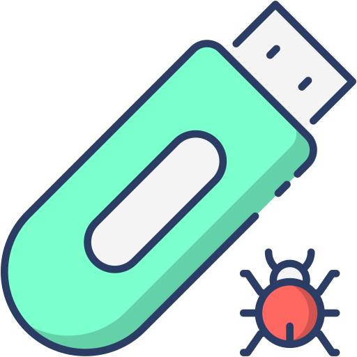 usb Generic Outline Color icon