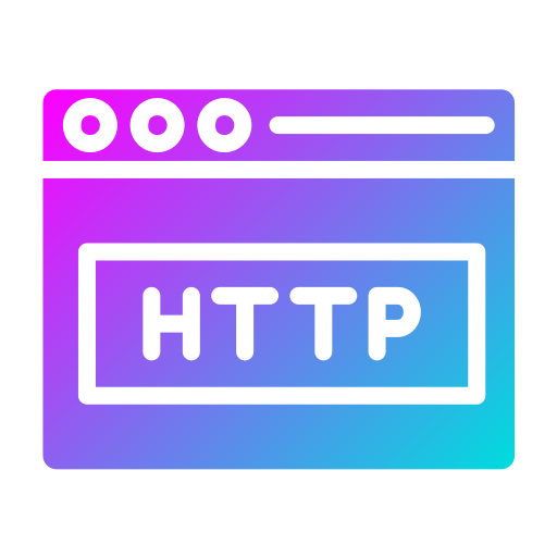 http Generic Flat Gradient Icône