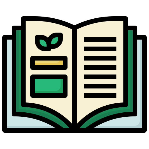 Book Generic Outline Color icon