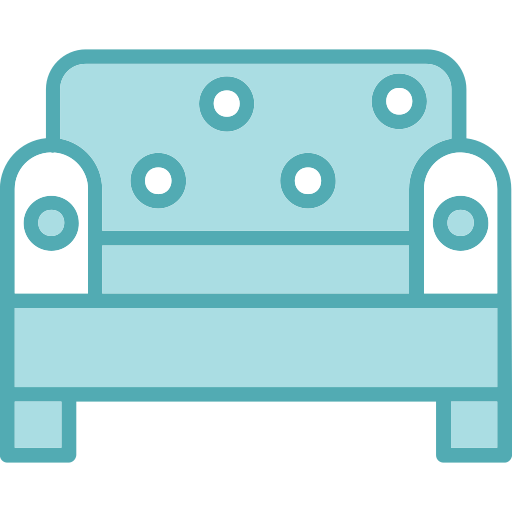 Sofa Generic Blue icon