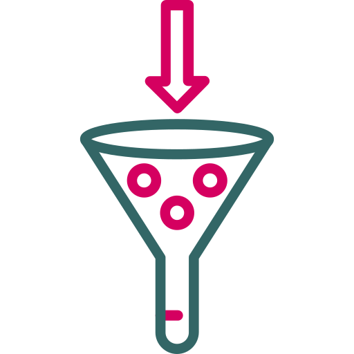 Funnel Generic Outline Color icon