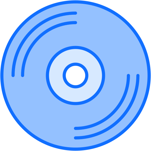 dvd Generic Blue icon