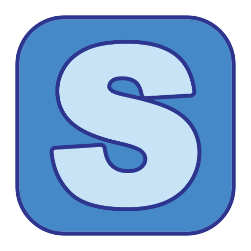 文字 s Generic Blue icon