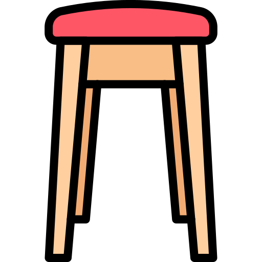 Stool Coloring Color icon