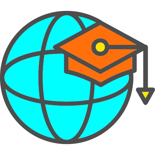 Global education Generic Outline Color icon