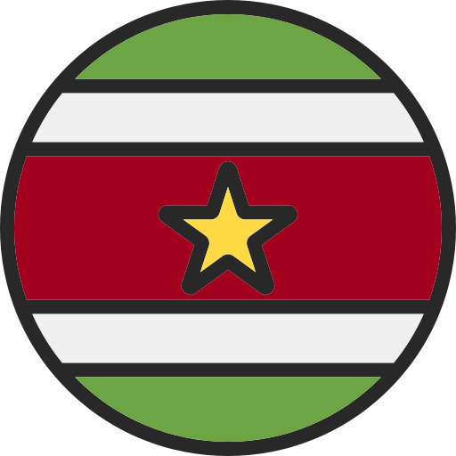 surinam Generic Outline Color icon