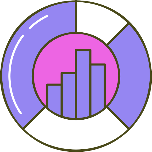 diagram Generic Thin Outline Color ikona