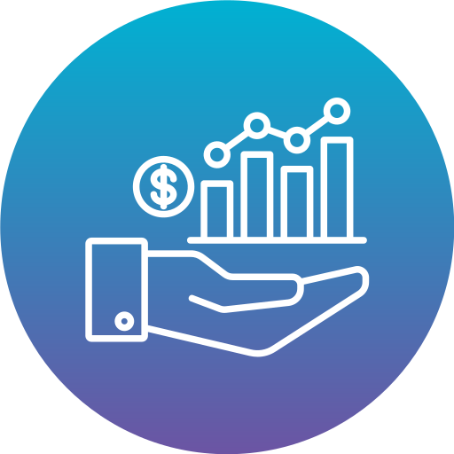 Statistic Generic Flat Gradient icon