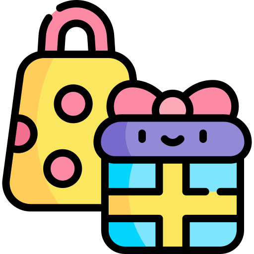 선물 Kawaii Lineal color icon