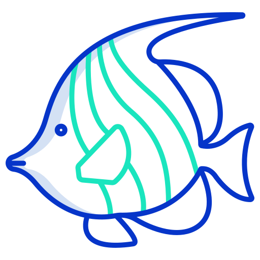 Fish Icongeek26 Outline Colour icon