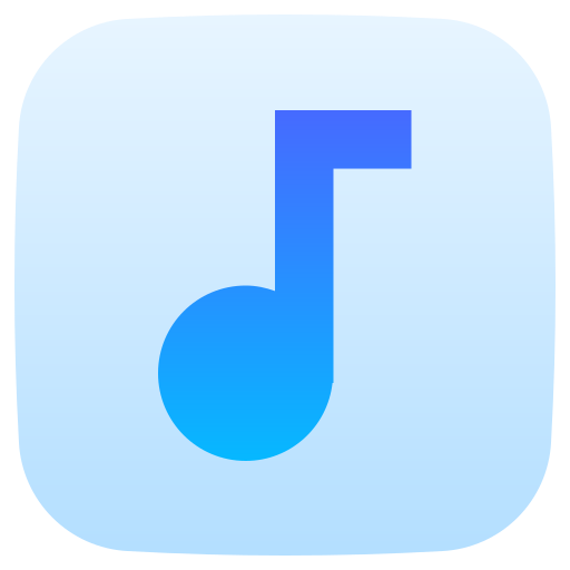 musik Generic Flat Gradient icon