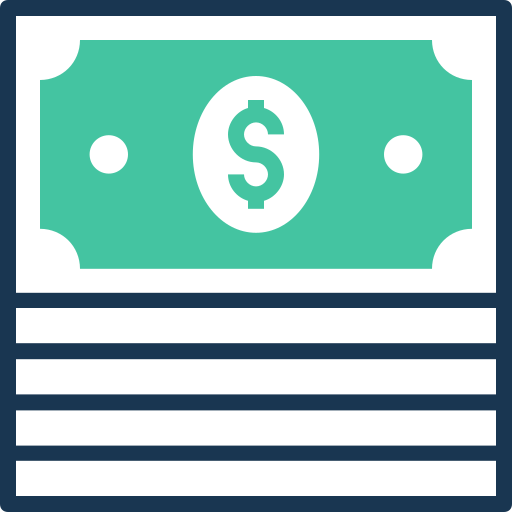 Cash Prosymbols Lineal Color icon