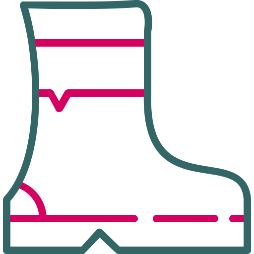 Boot Generic Outline Color icon