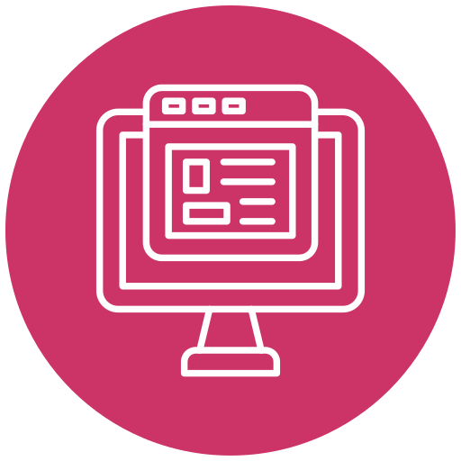 webseite Generic Flat icon