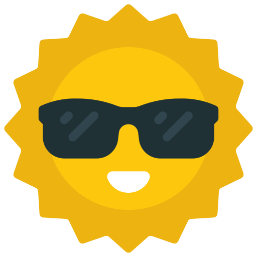 Sunshine Juicy Fish Flat icon