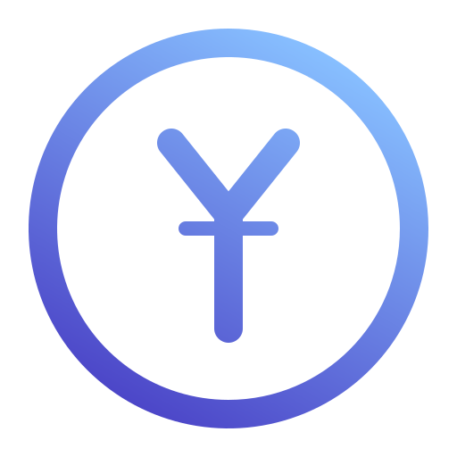 Yen Generic Gradient icon