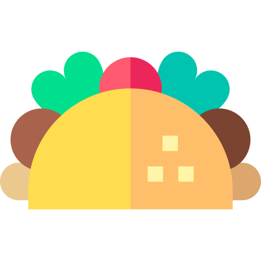 Taco Basic Straight Flat icon