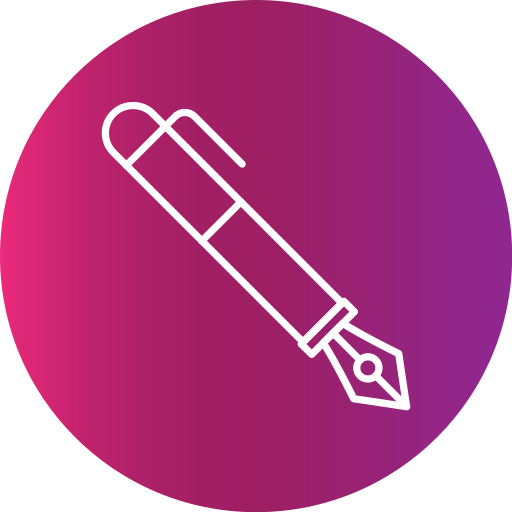 Pen Generic Flat Gradient icon