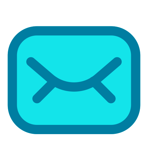 郵便 Generic Blue icon