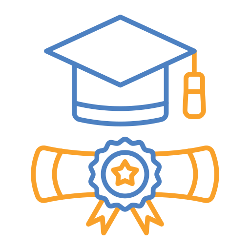 Graduate Generic Outline Color icon