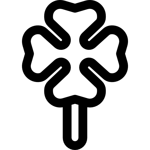 koniczyna Basic Rounded Lineal ikona