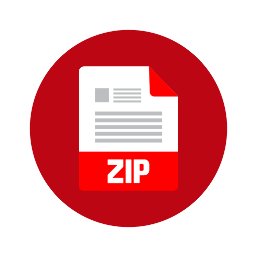 zipファイル Generic Flat icon