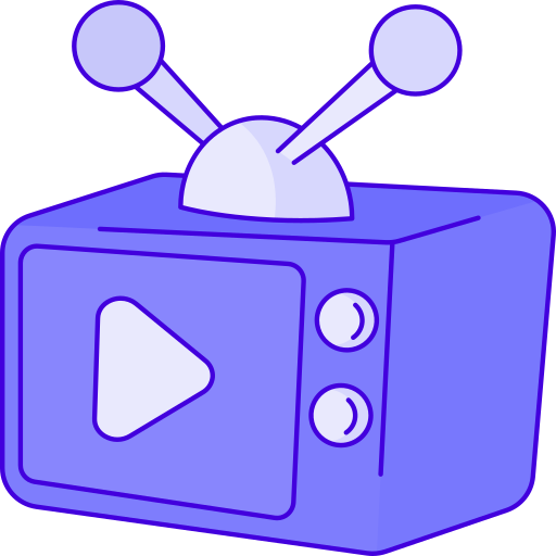 tv Generic Blue icon