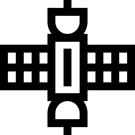 Satelite Basic Straight Lineal icon