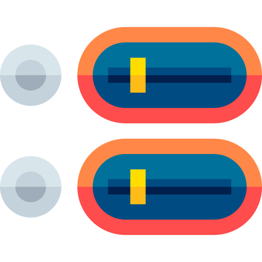 syntezator Basic Straight Flat ikona