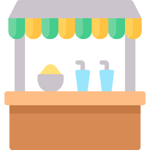 kiosk Special Flat icon