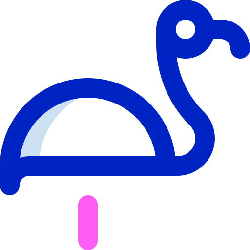 flamingo Super Basic Orbit Color icon