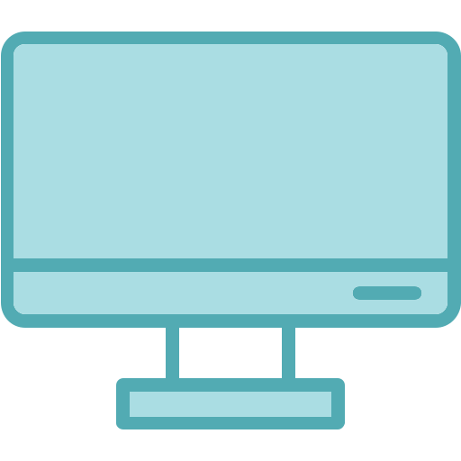 monitor Generic Blue icoon