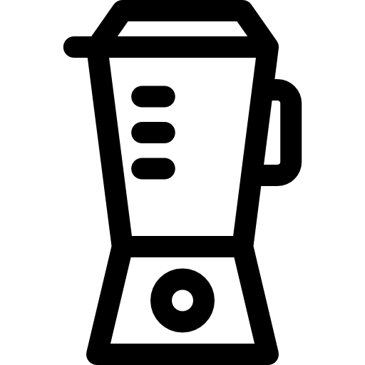 mikser Basic Rounded Lineal ikona