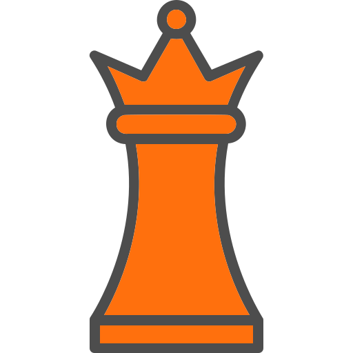 Chess pieces Generic Outline Color icon