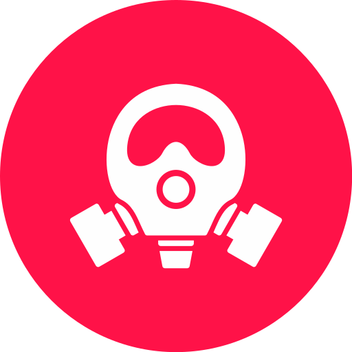 Gas mask Generic Mixed icon