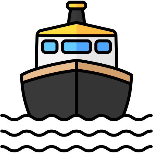 Ship Generic Outline Color icon