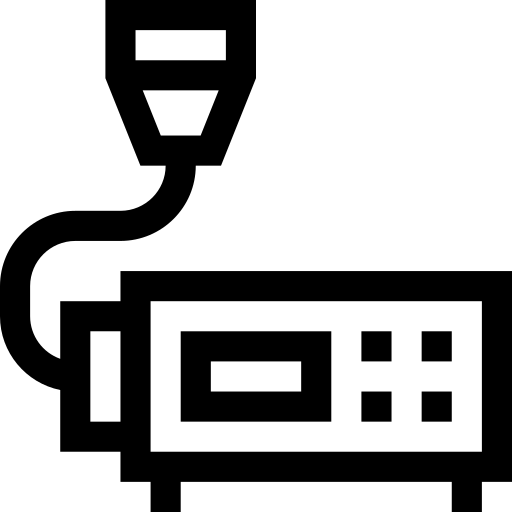 Transceiver Basic Straight Lineal icon