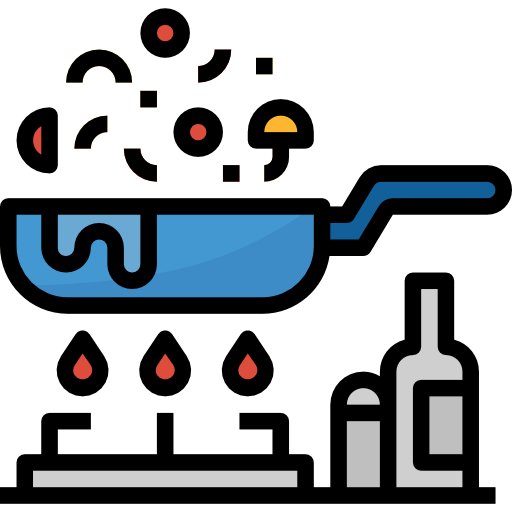 Cooking Aphiradee (monkik) Lineal Color icon