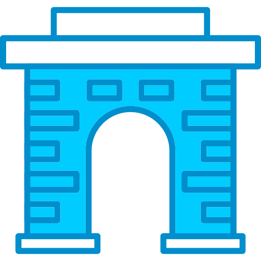 arco Generic Blue Ícone