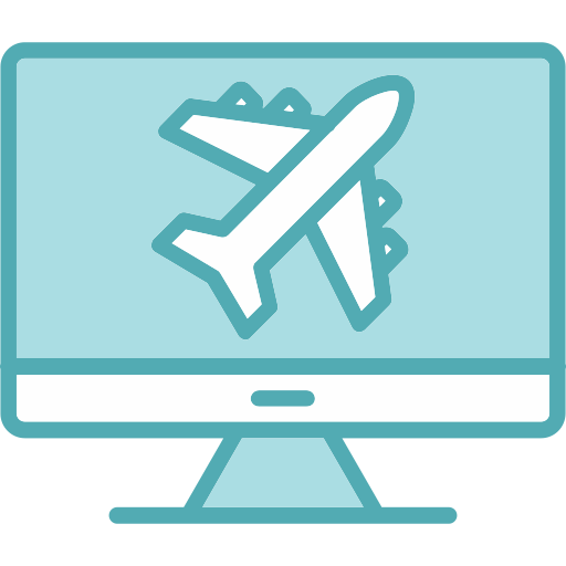 Online booking Generic Blue icon