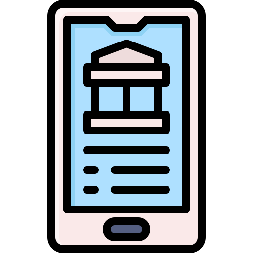 smartphone Generic Outline Color icon