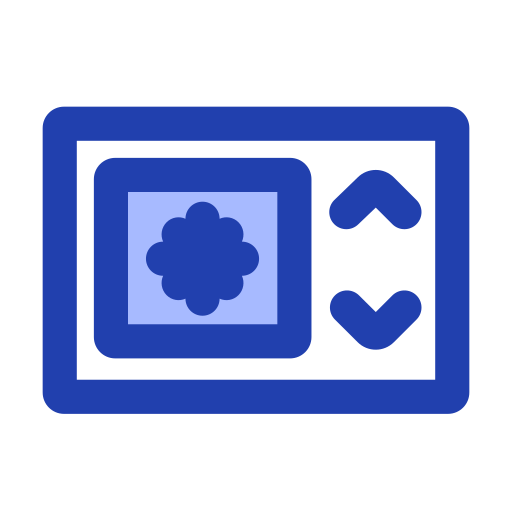 thermostat Generic Blue icon