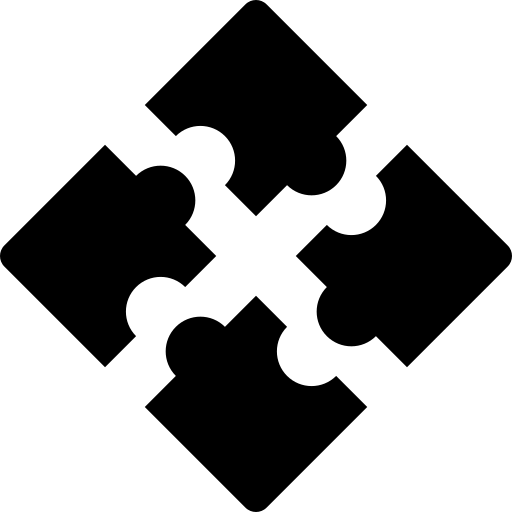 kawałek układanki Generic Glyph ikona