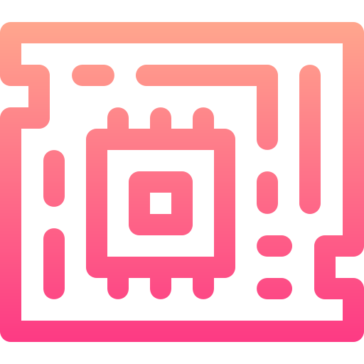 pcb Basic Gradient Lineal color icon