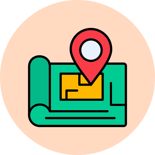 gps Generic Outline Color icon