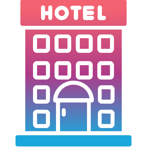 hotel Generic Flat Gradient icoon