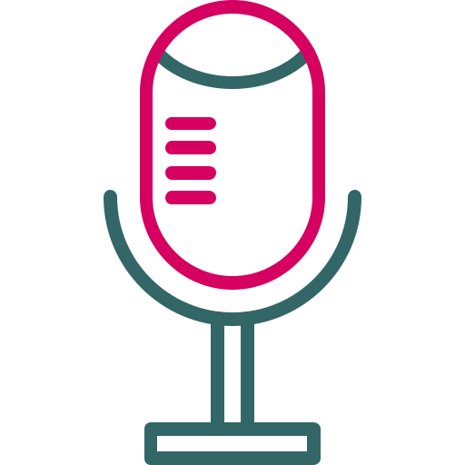 Podcast Generic Outline Color icon