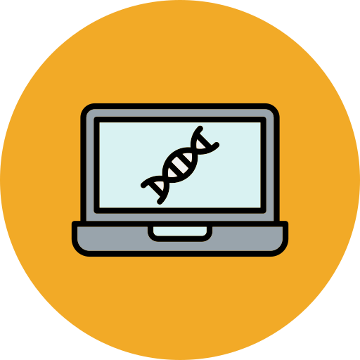 dna Generic Outline Color Ícone