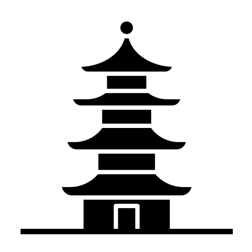 pagoda Generic Glyph icona